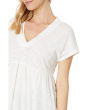 V-Neck Short Sleeve Tier Top