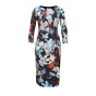 Ashley Brooke Дизайнерское платье из трикотажа, разноцветное