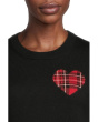 Plaid Heart Sweater