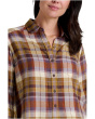 Re-Form Flannel Boxy Long Sleeve Shirt
