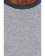 Heather Tipped Long Sleeve Crew