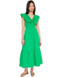 Ruffle Front Maxi Dress