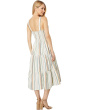 Striped Corset Maxi Dress