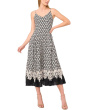 Spaghetti Strap A-line Maxi Dress