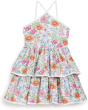 Tiered Floral Halter Dress (Infant/Toddler/Little Kid/Big Kid)
