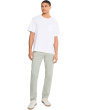 Tellis Modern Slim Pants In Faded Moss