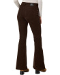 Angeline Mid-Rise Flare in Sulfur Bitter Chocolate