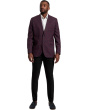 Windowpane Plaid Dress Blazer