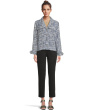 Button Front Woven Boucle Boxy Shacket