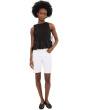 Ella Denim Side Slit Shorts