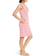 Striped Sleeveless V-Neck Dress