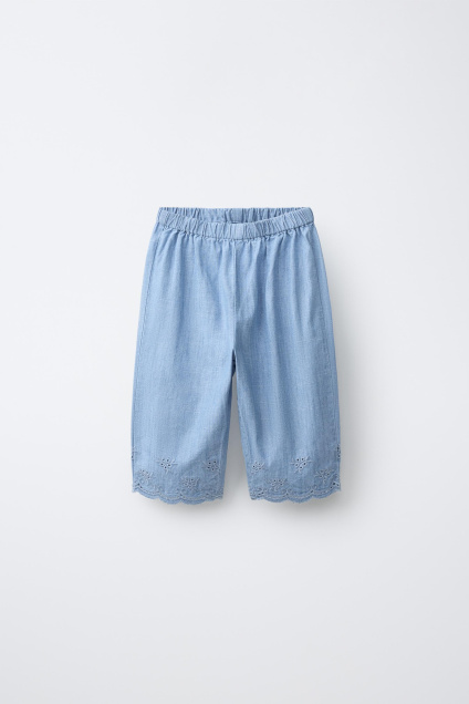 Zara ДЖИНСЫ С ВЫШИВКОЙ 500300899-427-6