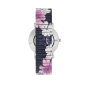 Armbanduhr m. Bl_ten-Dessin, ros_