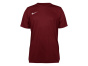NIKE Мужская футболка «Трикотаж Park VII" с сетчатыми вставками темно-красного цвета