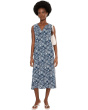 Shibori Lilies Cora Dress
