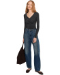 Slinky V-neck Top