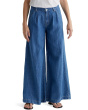 Melinda High-Rise Ultra Wide Palazzo Jeans in Catalina