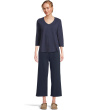 Relaxed Fit Cropped Pants