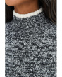 Marl Cozy Cotton Nelly Mockneck