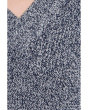 V-neck Shaker Stitch Sweater