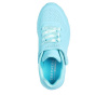 Skechers Кроссовки для девочек с низким верхом на шнуровке из дюралевой кожи и металлическим каблуком