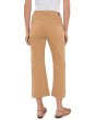 Petite Hannah Mid-Rise Crop Flare Hugger Jeans