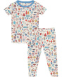 Print Short Sleeve Pajama Set (Toddler/Little Kid/Big Kid)