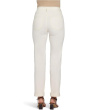 Straight Triple Stitch Jeans in Vintage White