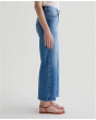 Saige Mid-Rise Wide Leg in Oceanic