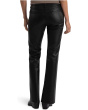 Stella High-Rise Fab Ab Flare With Raw Hem in Black