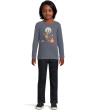Bear Camping Graphic Long Sleeve Tee (Toddler/Little Kid/Big Kid)