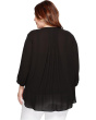Plus Size Pintuck Blouse