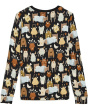 Print Long Sleeve Pajama Set (Big Kid)