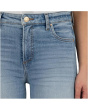 Ryan High Rise Fab Ab Super Wide Leg Raw Hem