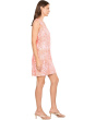 Palm-A-Dora Split-Neck Dress