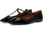 The Mylie T-Strap Flat in Leather