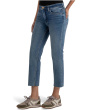 Petite Rachael High-Rise Fab Ab Mom Raw Hem