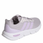 adidas Детские кроссовки с низким верхом из эластичного кружева Cloudfoam Flex