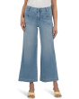 Meg High Rise Wide Leg With Patch Pockets