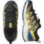 SALOMON Детская многофункциональная обувь SHOES XA PRO V8 WP J черный/серый зеленый/по