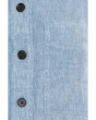 Relaxed Mini Shirtdress in 100% Linen