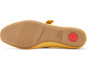 Delicato Wave-Edge Canvas Mary Janes