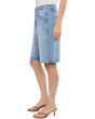 Hattie High-Rise Barrel Shorts in Mondrian