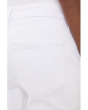 Petite Chloe Capri In Optic White