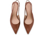 Lolah II Leather Slingback Pumps