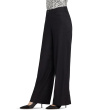 Petite Five-Pocket Wide Leg Trouser Pants