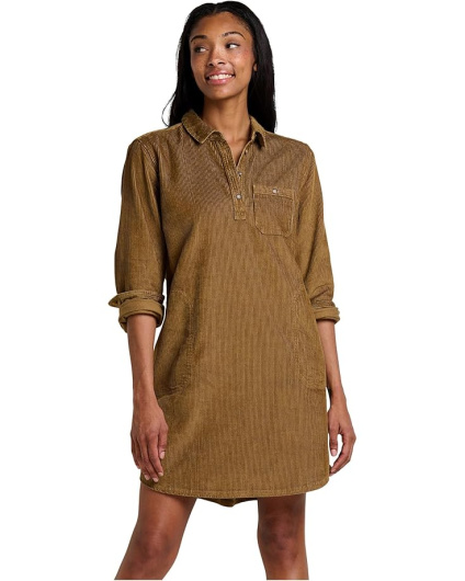 Toad&Co Женское платье с длинным рукавом Cascadia Popover