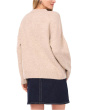 Flower Motif Crew Neck
