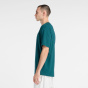 NEW BALANCE Мужская хлопковая футболка с капюшоном Sport Essentials
