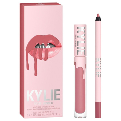 Kylie Jenner Cosmetics Помада Velvet Lip Kit 305 Harmony - бархатная жидкая помада 3 мл + подводка для губ 1,1 гр. - 1 шт.